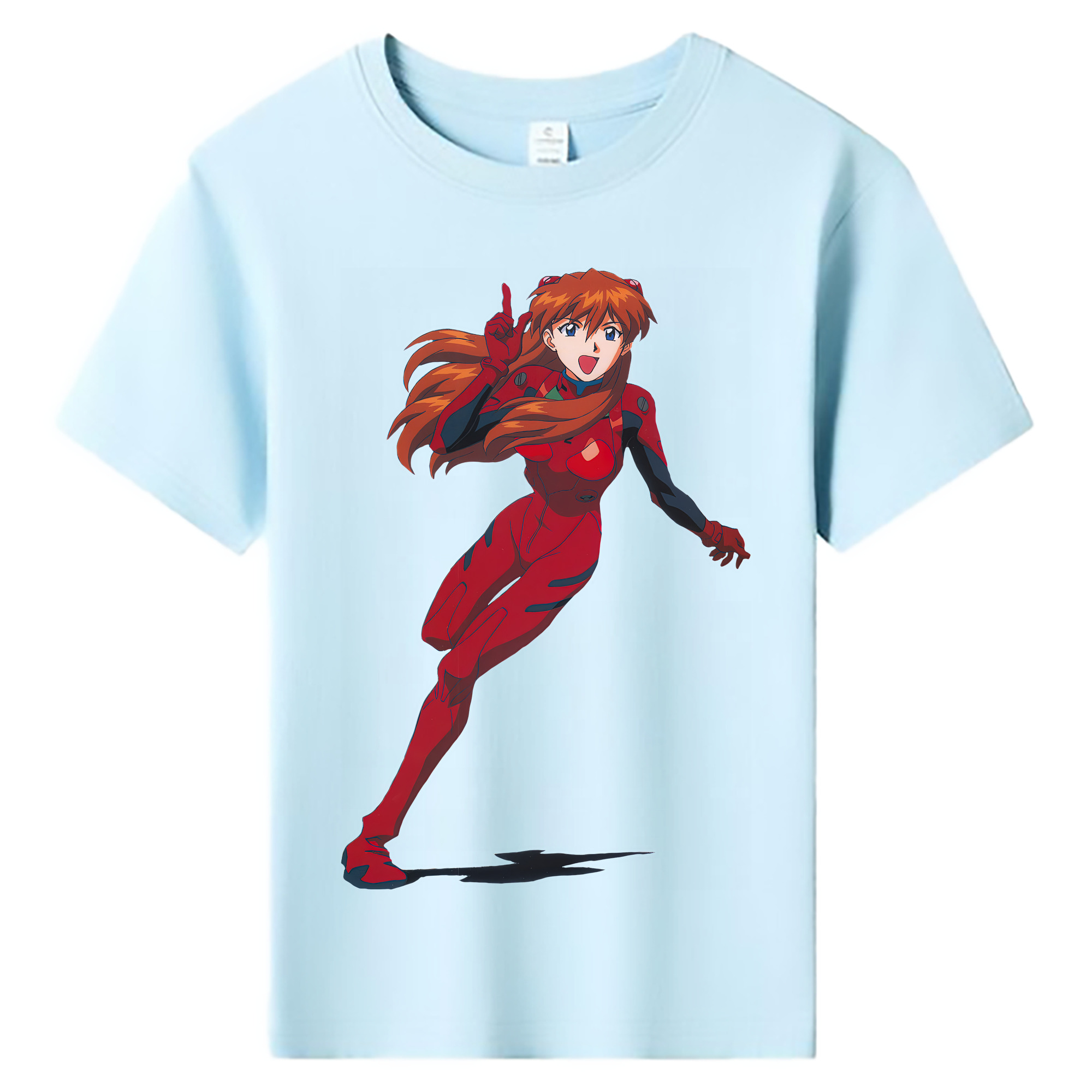 （画像用） EVA 新世紀エヴァンゲリオン 綿100％キッズTシャツ（フロントプリント）